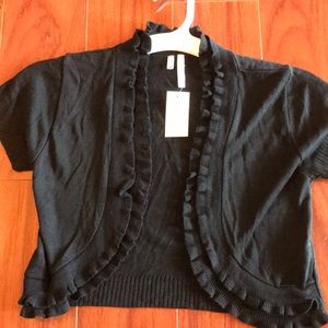NWT Black Maurices cardigan